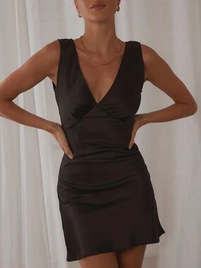 Peppermayo black Audrey Vintage Slip Dress size 0